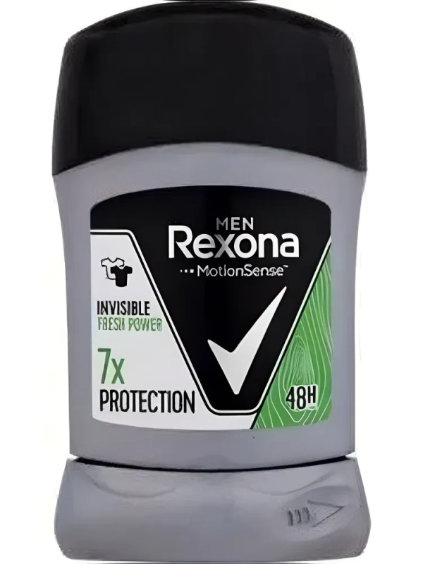 Дезодорант REXONA "Invisible Fresh Power" стик 50 мл