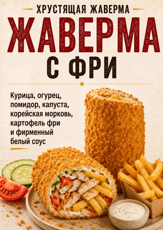 Жаверма с фри ИП Купреев