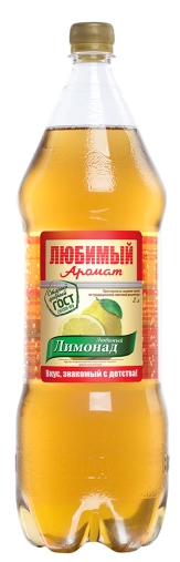 Напиток ЛЮБИМЫЙ АРОМАТ "Лимонад" газированный 2 л