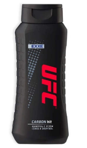 Шампунь EXXE UFC "Carbon Hit Сила и Энергия" с углем 400 мл