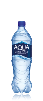 Вода питьевая AQUA MINERALE газированная 1 л