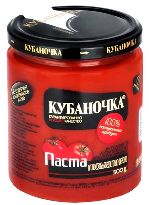 Паста томатная КУБАНОЧКА 500 г