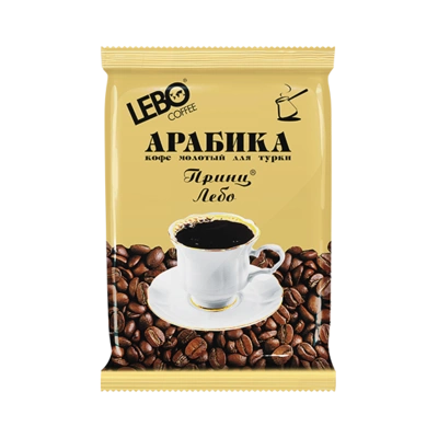 Кофе молотый LEBO COFFEE Арабика Принц Лебо 100 г