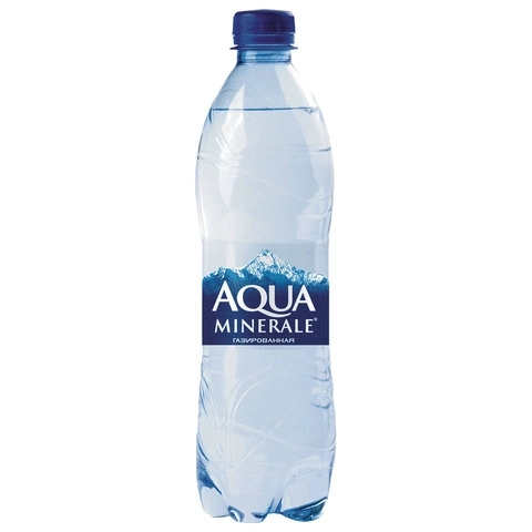 Вода питьевая AQUA MINERALE газированная 0,5 л