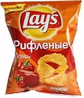 Чипсы LAY'S рифленые паприка 70 г