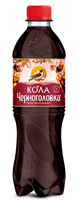 Напиток ЧЕРНОГОЛОВКА "Кола" сильногазированный 0,5 л