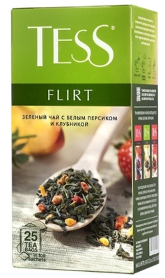 Чай зеленый TESS "Flirt" 25 &times; 1,5 г
