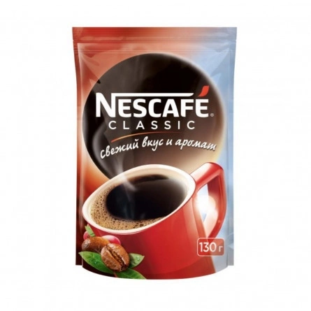 Кофе растворимый NESCAFE Classic 130 г мягкая упаковка