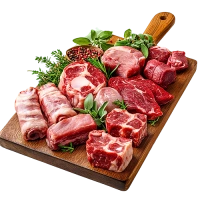 Из мяса и рыбы