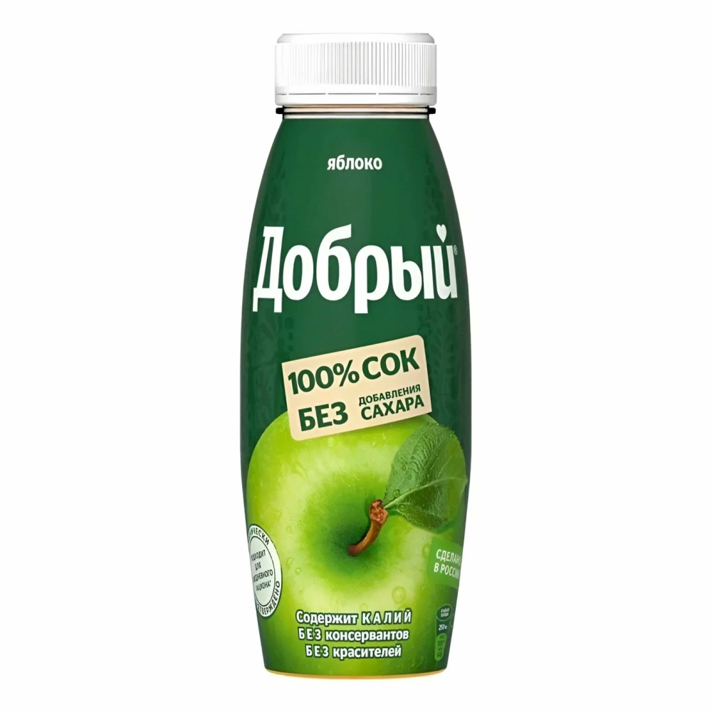 Сок ДОБРЫЙ яблоко 0,3 л