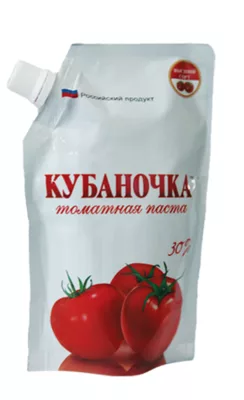 Паста томатная КУБАНОЧКА 200 г м/у