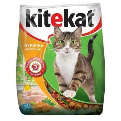 Корм для кошек KITEKAT "Курочка аппетитная" 350 г