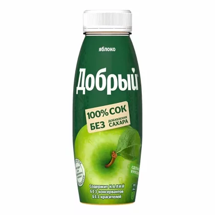 Сок ДОБРЫЙ яблоко 0.3 л Сок ДОБРЫЙ яблоко 0.3 л