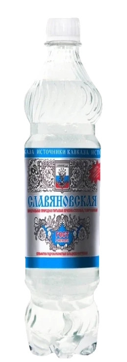 Вода минеральная СЛАВЯНСКАЯ ДОЛИНА лечебно-столовая сульфатно-гидрокарбонатная, поликатионная, газированная 1,5 л
