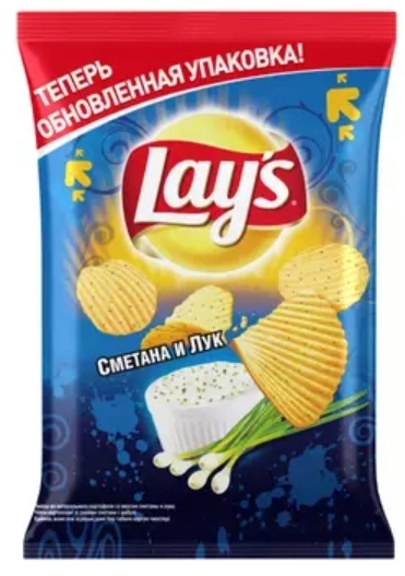 Чипсы LAY'S сметана и лук 70 г