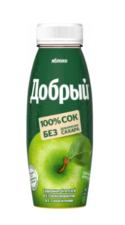 Сок ДОБРЫЙ яблоко 0,3 л