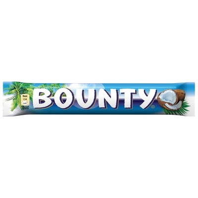 Батончик BOUNTY шоколадный с кокосом 55 г