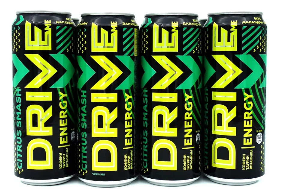 Напиток энергетический DRIVE ME "Citrus Smash" 0,449 л