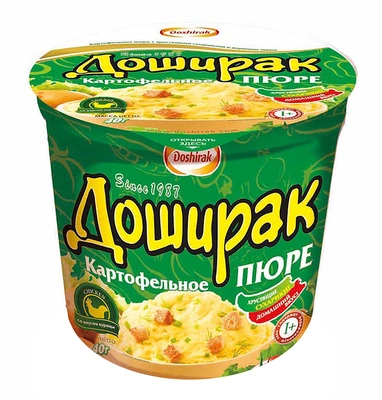 Пюре картофельное быстрого приготовления ДОШИРАК со вкусом курицы 40 г