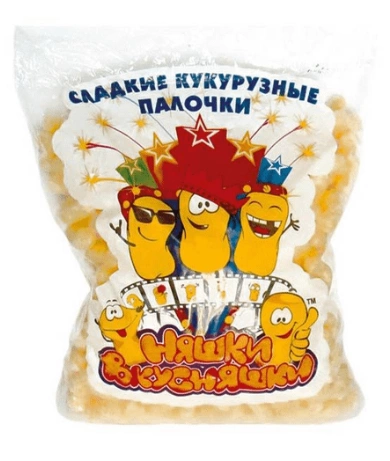 Кукурузные палочки НЯШКИ-ВКУСНЯШКИ сладкие 200 г